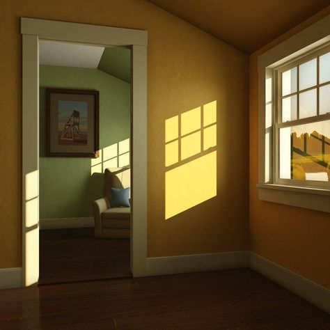 Jim Holland Interior Paintings, Edward Hopper, Window Light, Daily Painting, Realism Art, Green Rooms, Aesthetic Painting, Mini Canvas Art, Geometric Art