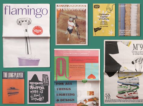 8 Newspapers to inspire you in February - Newspaper Club Newspaper Graphic Design, Make Your Own Newspaper, Newspaper Graphic, Matt Bailey, Newspaper Club, Shopping In Barcelona, The Newspaper, Sustainable Packaging, Launch Event