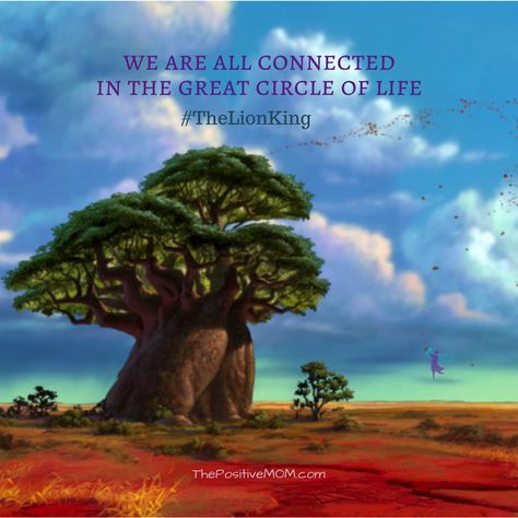 “We are all connected in the great circle of life.” ~ Mufasa (James Earl Jones) ~ The Lion King quote Quotes Lion King, Best Disney Quotes, Lion King Quotes, Most Powerful Quotes, Lion King Pictures, The Lion King 1994, Marry Your Best Friend, Yearbook Quotes, King Quotes