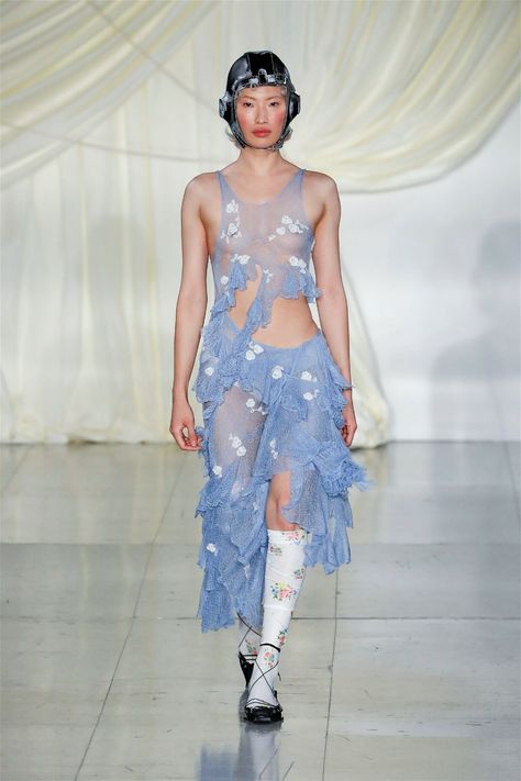 Cottagecore Runway, Yuhan Wang, Resin Design, Fashion Couture, Spring Summer 2023, Spring Summer Collection, High End Fashion, Summer 2023, Large Fashion