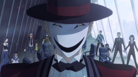 Kagetane Hiruko from Black Bullet (I like his mask) Log Horizon, Sci Fi Anime, Amagi Brilliant Park, Black Bullet, Anime List, Cool Monsters, Deep Art, Black Bull, Moon Knight