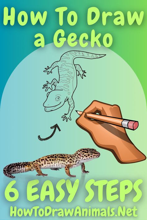 Master the Art of Gecko Drawing with Our Easy-to-Follow Tutorial - Perfect for Artists of All Levels! Lizard Sketch, Draw A Sea Turtle, Sea Turtle Drawing, Marine Life Art, Art Of Drawing, Easy Drawing Tutorial, Drawing Tutorial Easy, Guided Drawing, Easy Drawing