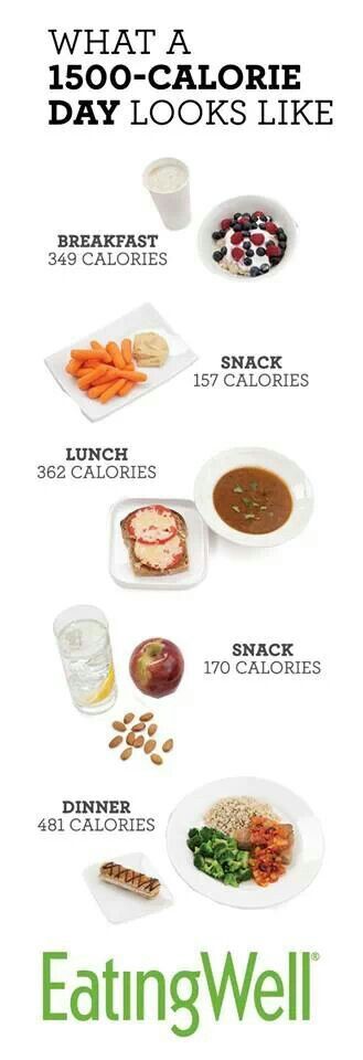 What 1500 calories a day looks like. 150 Calorie Snacks, Makanan Rendah Kalori, 500 Calorie, Different Foods, Week Diet Plan, Sample Menu, No Calorie Snacks, Resep Diet, Makanan Diet