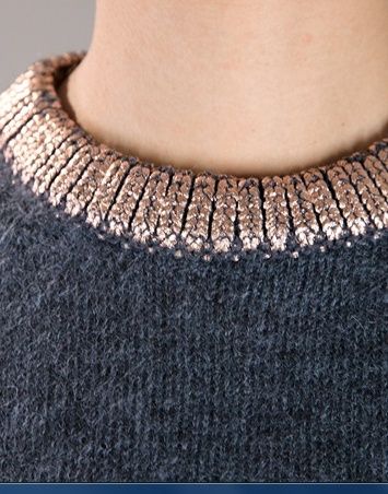 Metallic Sweater, How To Purl Knit, Gold Fabric, Fabric Paint, Foil Print, Knitting Inspiration, Diy Inspiration, Fashion Details, Knitting And Crochet