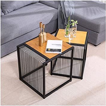 Cheap Coffee Table, Wood Cocktail Table, Retro Coffee Tables, Metal End Tables, Wooden Nightstand, Table For Living Room, End Table Sets, Metal Side Table, Living Room End Tables