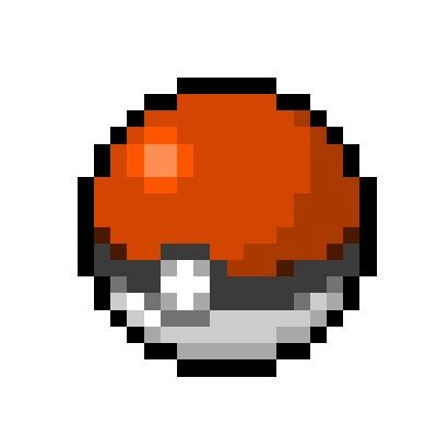 Pokeball Icons, Arcade Branding, Pixel Pokeball, Pokeball Art, Notion Pics, Pokemon Cross Stitch, Dnd Items, Pokemon Ball, Poke Ball