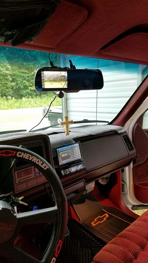 Silverado Truck Interior, Obs Chevy Interior Ideas, 1990 Chevy Silverado 1500, Obs Chevy Interior, 1994 Chevy Silverado, Chevy Silverado Accessories, Chevy Accessories, Custom Silverado, Truck Chevy