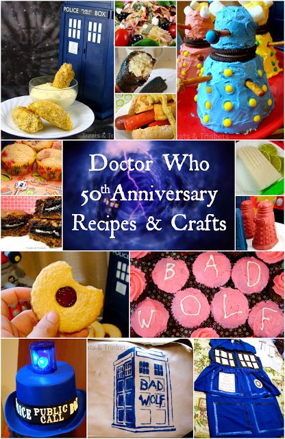 Dr who diy Doctor Who Birthday, Doctor Who Party, Doctor Who Crafts, Wibbly Wobbly Timey Wimey Stuff, Timey Wimey Stuff, Cakes Cupcakes, The Doctor, Dr Who, Round Up