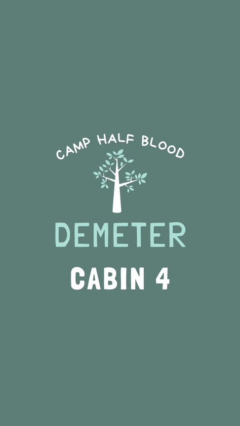 Demeter Cabin, Percy Jackson Party, The Kane Chronicles, Camp Half Blood Cabins, Percy Jackson Cabins, Percy Jackson Wallpaper, Zio Rick, Percy Jackson Head Canon, Sea Wallpaper