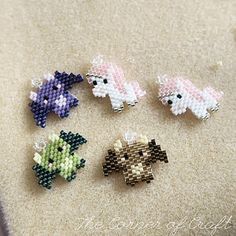 Bead Unicorn, Brick Stitch Patterns, Miyuki Beads Pattern, Seed Bead Projects, Art Perle, Beadwork Designs, Brick Stitch Pattern, Seed Bead Patterns, Beaded Crafts