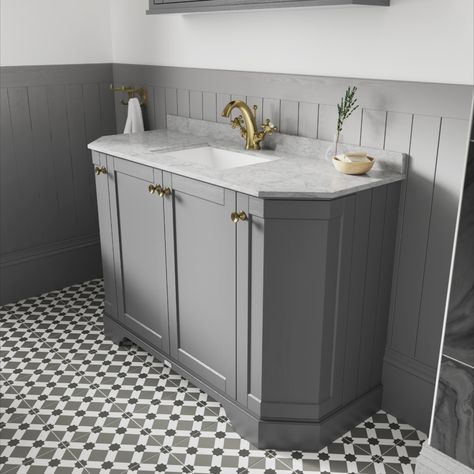 Grey Inspiration, Storm Grey, Hudson Reed, Twilight Blue, Bathroom Units, Basin Taps, Blue Bathroom, Old London, Vanity Unit