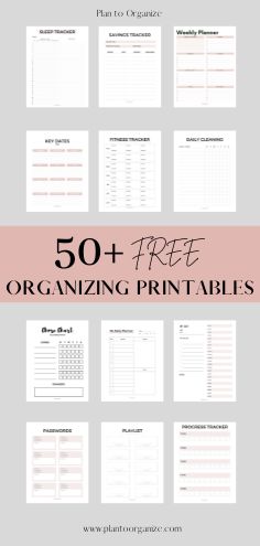 50 Free Planning Printables (to Help You Save Time) in Organizing Every Area of Your Life Life Organization Binder Printables Free, Financial Budget Spreadsheet, Organisation Printables, Life Organization Printables, Life Organization Binder, Binder Printables Free, Organizing Printables, Budget Binder Printables, Budget Spreadsheet Template