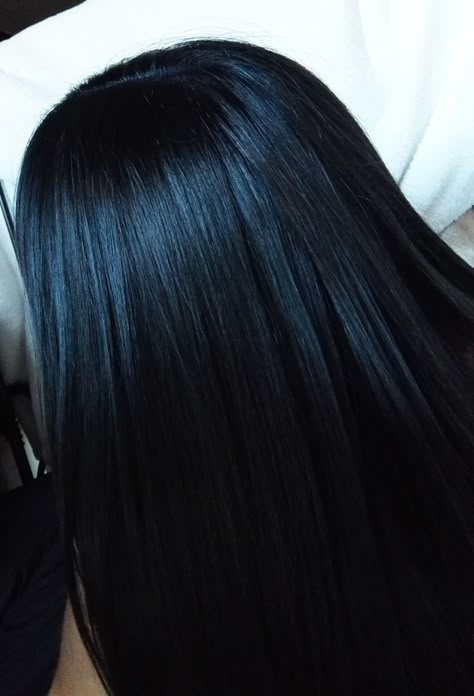 Blue Undertone Hair, Undertone Hair, Violet Black Hair, Midnight Blue Hair, Navy Hair, Black Hair Aesthetic, Blue Black Hair, Dark Blue Hair, Jet Black Hair