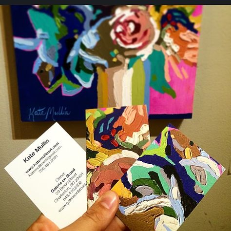 Artist Business Cards. Kate Mullin art. Close details of my painting on my business cards! www.katemullinart.com Fine Artist Business Cards, Artists Business Cards, Painter Business Card, Artist Things, Texture Flowers, Art Quotes Artists, Craft Business Cards, Artist Tools, Art Business Cards