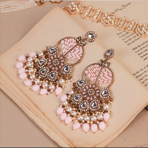 Tradition with a twist of pastel dreams. ✨🌷 #earring #jhumkaearring #pasteljhumka #pastelearring #weddingjewellery #traditionaljewellery [Pastel Earring, Wedding Earring, Traditional Earring, Wedding Jewellery] Earring Traditional, Pastel Earrings, Wedding Earring, Earring Wedding, Traditional Earrings, Jhumka Earrings, Wedding Jewellery, Wedding Earrings, Wedding Jewelry