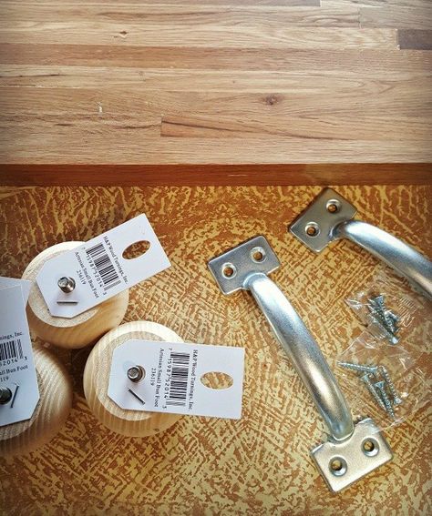 What Can You Do With That Scrap Butcher Block? Butcher Block Ideas Projects, Scrap Butcher Block Ideas, Butcher Block Scrap Ideas, Wood Blocks Diy, Butcher Block Ideas, Butcher Block Counters, Bronze Spray Paint, Ivory Pillar Candles, Butcher Block Wood