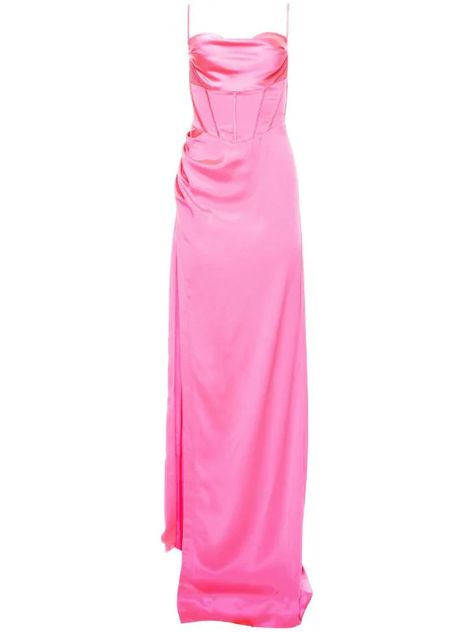 draped maxi dress Rosa Dress, Drape Maxi Dress, Party Frocks, Designer Drapes, Silk Gown, Maxi Dress Evening, Pink Maxi Dress, Sequin Fabric, Wardrobe Style