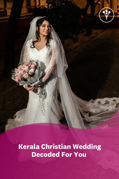 Kerala Christian Wedding, Christian Weddings, Christian Bride, Wedding Company, Christian Wedding, Groom Wear, White Gowns, I Got Married, Simple Shirts