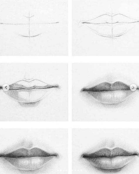 Drawing Lips, Sketch Tutorial, Couple Drawing, Mouth Drawing, 얼굴 드로잉, Drawing Eyes, Drawing Faces, Lips Drawing, Architectural Drawing