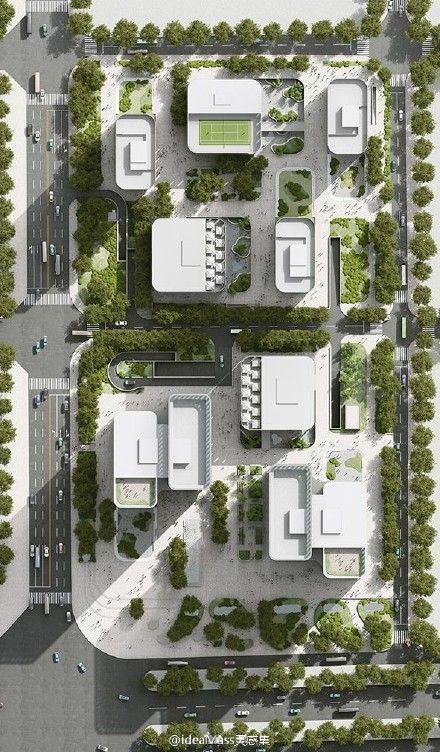 Architecture Masterplan, Parking Plan, Landscaping Architecture, Masterplan Architecture, Architecture Site Plan, Landscape Architecture Plan, Landscape And Urbanism Architecture, Urban Design Plan, Urban Landscape Design