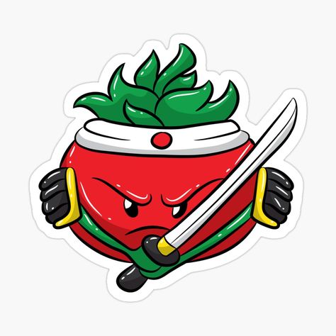 Character Design Superhero, Tomato Character, Kids Vegetables, Vegetable Design, Ninja Warrior, Cool Kids, Tomatoes, Sale Poster, Mario Characters