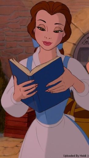 .. With her nose stuck in a book, what a puzzle for the rest of us is Belle - Beauty and the Beast (1991) #waltdisney The Beauty And The Beast, The Beast, Beauty And The Beast, A Book, The Beauty, Reading, Disney, Beauty