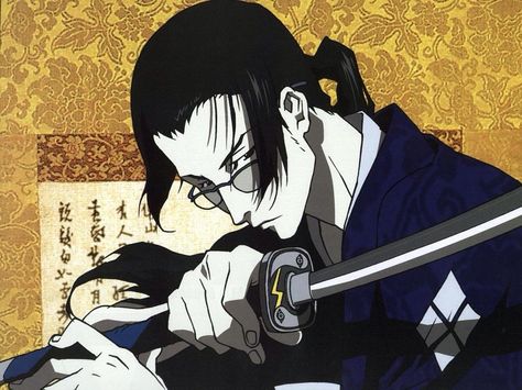 Jin, Samurai Champloo Samurai Anime, Samurai Champloo, Samurai Art, Cowboy Bebop, Japanese Art, Manga Art, Aesthetic Anime, Anime Icons, Anime Guys