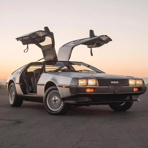 DeLorean DMC-12 1983 Dmc Car, Bmw Z1, Dmc Delorean, The Future Movie, Bmw Dealership, Bmw M1, Bmw I3, American Classic Cars, Gasoline Engine