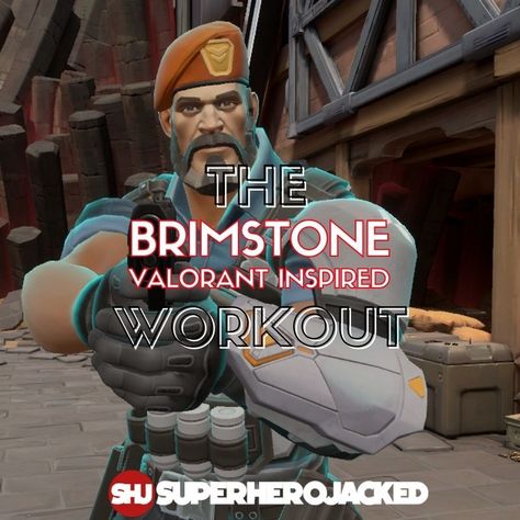 Brimstone Workout Anime Workouts, Character Workouts, Lol Champ, Most Popular Anime Characters, Pyramid Training, Superhero Academy, Anime Superhero, Superhero Workout, Mma Training