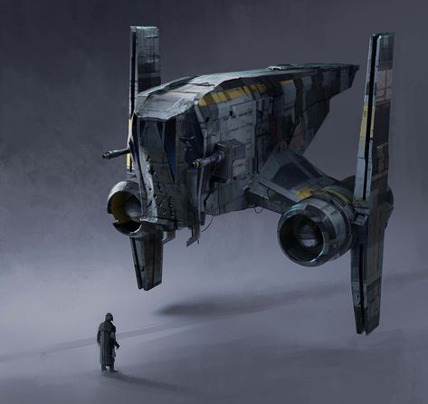 Mandalorian Ships, Razor Crest, Star Wars Ships Design, Study Process, Space Ships Concept, Star Wars Spaceships, Space Ship Concept Art, Starship Concept, Star Wars Characters Pictures