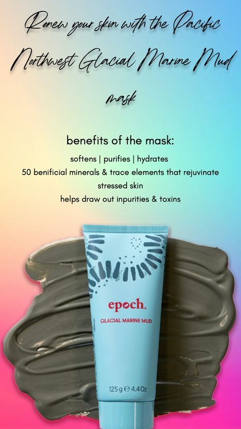 Nuskin Products Pictures, Nuskin Products Business, Mud Mask Nuskin, Epoch Mud Mask, Nuskin Mud Mask, Glacial Marine Mud Mask, Marine Mud Mask, Nuskin Products, Glacial Marine Mud