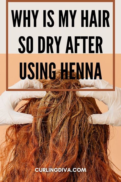 As mentioned before, it is black henna that dries out the hair. However, if your hair becomes brittle, coarse, and unmanageable despite using pure henna, blame it on the hair’s physical structure. This has nothing to do with the ingredients of pure henna. During the dyeing process, the acidity and moisture of the henna paste transfer to the outer layer of the hair. The dye binds to the keratin and oxidizes. Once oxidized, the residue of the paste leaves out a feeling of dryness. Ayurvedic Hair Care, Henna Paste, Ayurvedic Hair, Black Henna, Henna Hair, Hair Damage, Frizz Free Hair, Home Remedies For Hair, Different Hair Types