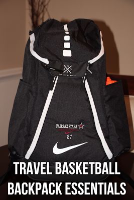 Confessions of a Sports Mama: Sports Mama Tip: Travel Basketball Backpack Essent... Aau Basketball, Basketball Shorts Girls, Basketball Floor, Basketball Games For Kids, Basketball Backpack, Basketball Tricks, Basketball Bag, Backpack Essentials, Basketball Tips