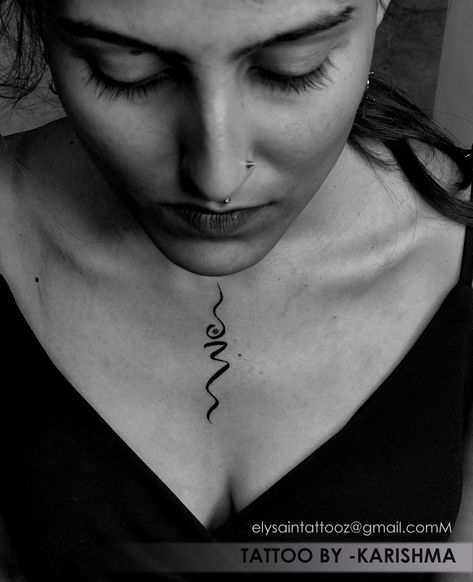 Ohm Namashivaya Tattoo, Om Tattoo Design Women Neck, Om Tattoo Design Men, Small Shiva Tattoo For Women, Shiva Tattoo Symbols, Shiva Mantra Tattoo Design, Shiv Tattoo Designs For Women, Om Tattoos, Om Symbol Tattoo