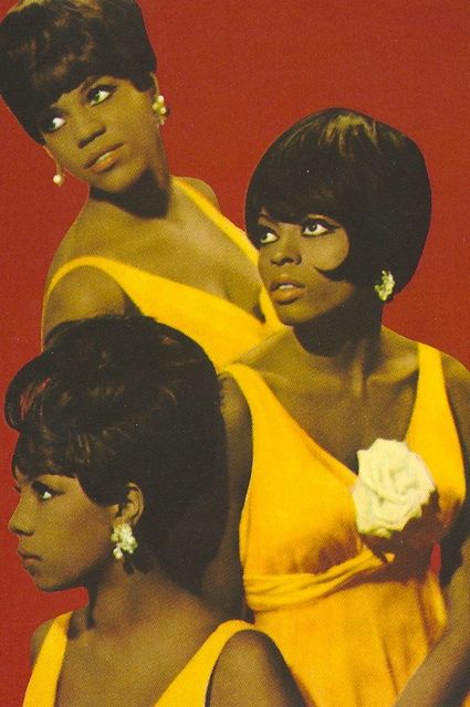 The Supremes, Diana Ross Motown Diana Ross Supremes, Mary Wilson, The Supremes, Bb King, Yellow Dresses, Little Shop Of Horrors, Three Women, Vintage Black Glamour, Soul Funk