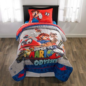 Mario Room, Super Mario Odyssey, Full Comforter Sets, Kids Comforters, Cuddle Pillow, Soft Bed Sheets, Twin Comforter Sets, Twin Comforter, Soft Comforter