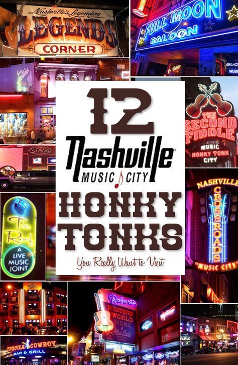 12 Downtown Nashville Honky Tonks On Lower Broadway You Want To Experience Nashville Tennessee 21st Birthday, Nashville Birthday, Nashville Weekend, Nashville Tennessee Vacation, Nashville Bars, Nashville Travel Guide, Nashville Travel, Nashville Music City, Weekend In Nashville