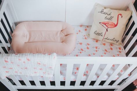 Baby Adamik's Flamingo Themed Nursery - Lombard, IL - megadamik.com Pink Flamingo Nursery, Boho Flamingo Nursery, Flamingo Nursery Theme, Flamingo Baby Nursery, Flamingo Mobile, Nursery Design Ideas, Flamingo Nursery Decor, Flamingo Nursery, The Meg