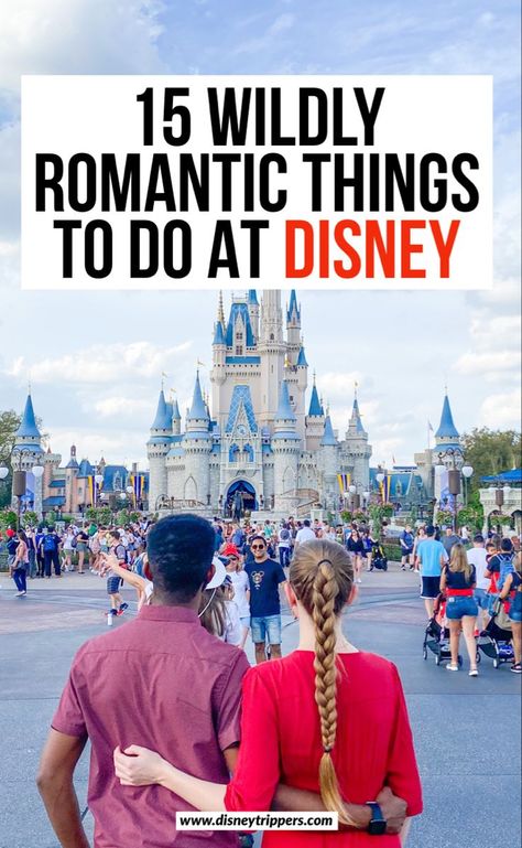 Disney Couple Outfits, Romantic Disney, Disney World Honeymoon, Couple Disney, Couples Disney, Couples Things To Do, Disney Anniversary, Disney Surprise, Travel Disney