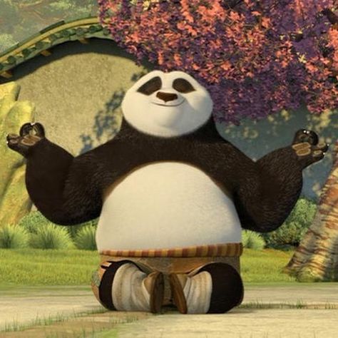 "If you only do what you can do, you will never be more than you are now" - says the Master Shifu to Po as he, the Dragon Warrior (aka Kung Fu Panda), complains that his first experience teaching was a disaster and asks Shifu why he made him do it when he knew he would fail.  Funny. Just as I was thinking about my fear of teaching yoga. I was asking myself if I have convinced myself I don't want to only because I am afraid to... #kungfupanda3 #yoga #fear Master Shifu, Kung Fu Panda 3, Kung Fu Panda, Twisted Humor, Just Funny, Too Funny, Panda Bear, Kung Fu, Ha Ha