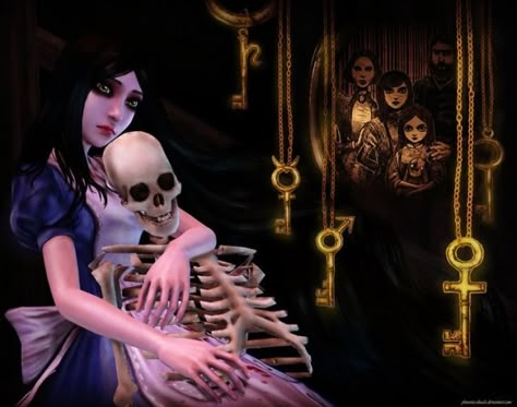 American Mcgee’s Alice, Dark Alice In Wonderland, Madness Returns, Alice In Wonderland Aesthetic, Alice Liddell, Alice Madness Returns, Arte Peculiar, Alice Madness, Arte Robot