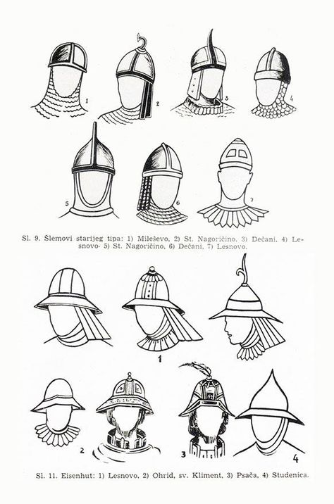 Byzantine Helmet, Serbian Medieval, Medieval Reference, Asian Armor, German Helmet, Medieval Helmets, Century Armor, Fantasy Ideas, Eastern Roman