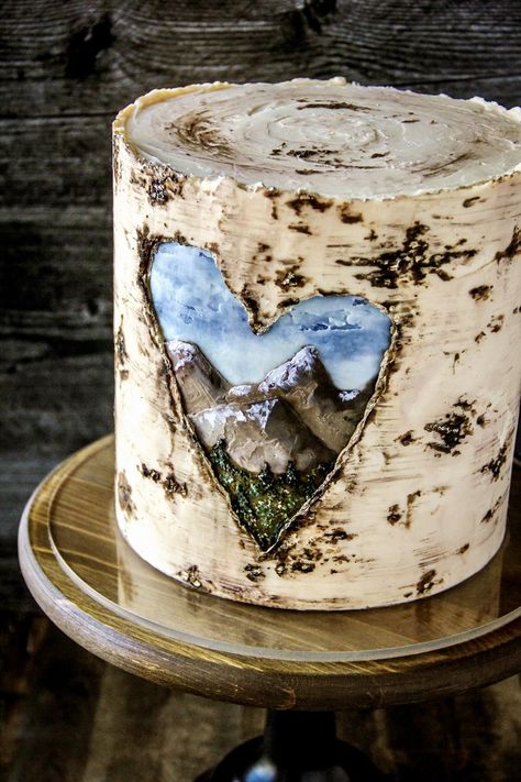 Lady in the Wild West Mountain Wedding Cake, High Altitude Baking, Custom Sugar Cookies, Buttermilk Cake, Jackson Hole Wy, Painted Cakes, The Wild West, High Altitude, Cakes Cupcakes