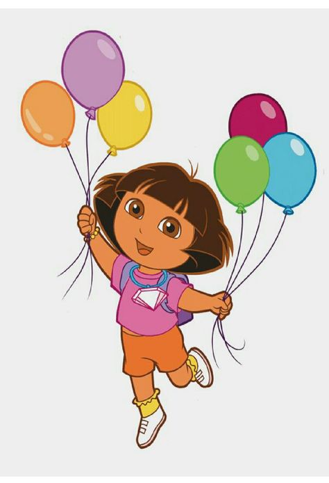 Dora The Explorer Pictures, Dora Drawing, Dora Pictures, Cartoons Rangoli Design, Dora The Explorer Images, Dora Cartoon, Cartoons Rangoli, Explorer Birthday Party, Dora And Friends