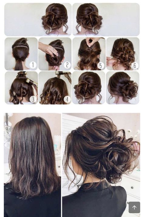 Hairstyle Hoco, Hair Hoco, Updo Hairstyle, Bridesmaid Hair Down, Bridesmaid Hair Short, Summer Hairstyles For Medium Hair, Hair Tutorials For Medium Hair, Bridesmaid Hair Updo, Peinados Fáciles Para Cabello Corto