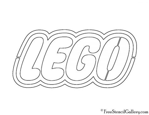 Lego Logo Stencil | Free Stencil Gallery Stencils Printables Free, Lego Words, Lego Logo, Football Coloring Pages, Freezer Paper Stenciling, Free Stencils Printables, Sports Coloring Pages, Car Logo Design, Free Lego