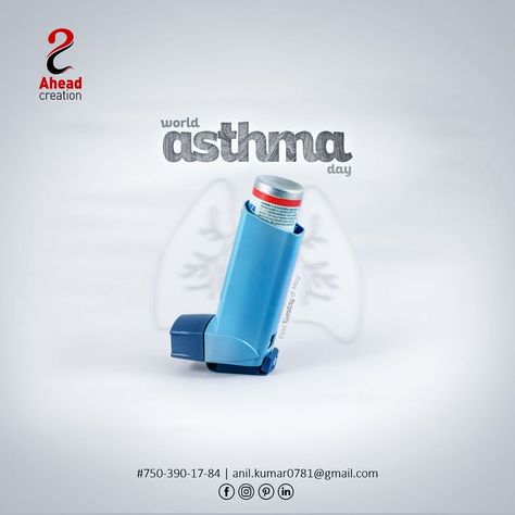 First Tuesday of May World Asthma Day, Magazine Design Cover, Flyer Design Inspiration, Creative Poster Design, Creative Posters, Creative Ads, Ads Creative, Ui Ux Design, Magazine Design