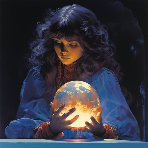 Amazing artistic showcase directed by ThetaCursed, License: CC BY-NC 4.0 Crystal Ball Pose Reference, Backlighting Reference, Life Personified, Holding Ball Reference, Crystal Ball Painting, Crystal Ball Aesthetic, Crystal Ball Art, Holding A Crystal Ball, Ball Aesthetic