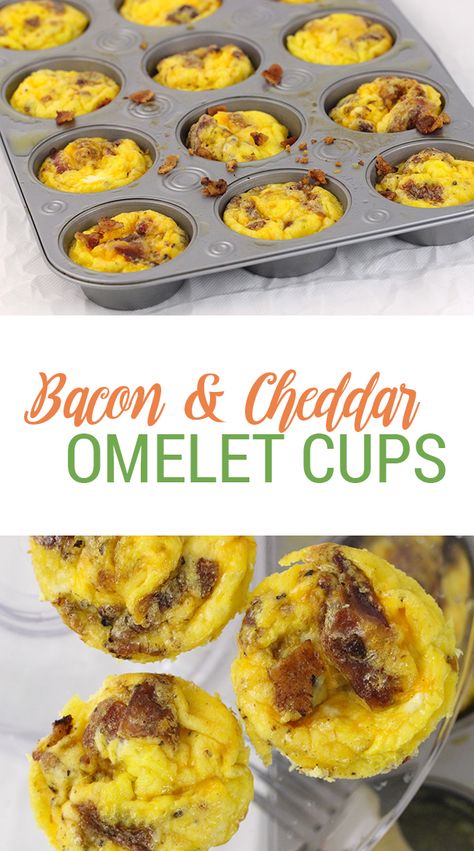 Breakfast quick fix favorite! Cheddar and Bacon made into adorable easy to make omelet cups. Nom. Omelet Cups, Flower Charcuterie Board, Flower Charcuterie, Easy Home Cooked Meals, Diet Salad Recipes, Family Friendly Breakfast, Breakfast Quick, Breakfast Bacon, Hormel Recipes