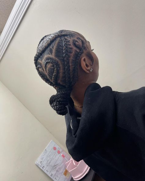 Feed In Braids Cornrows, Braided Hairstyles For Black Women Cornrows, Feed In Braids Hairstyles, Braided Cornrow Hairstyles, Box Braids Hairstyles For Black Women, Cute Braided Hairstyles, Braided Hairstyles For Teens, Braids Hairstyles Pictures, Quick Braided Hairstyles